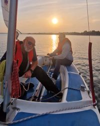 Wundersch&ouml;ner Sonnenuntergang im Praxistraining